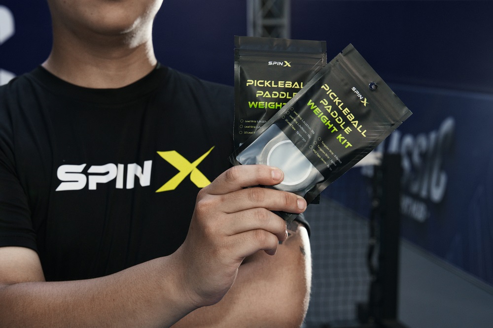 Chì Dán Vợt Pickleball Tungsten SpinX Chính Hãng - Tối Ưu Trọng Lượng - Mở Rộng Điểm Ngọt - Giảm Rung - Tiện Lợi